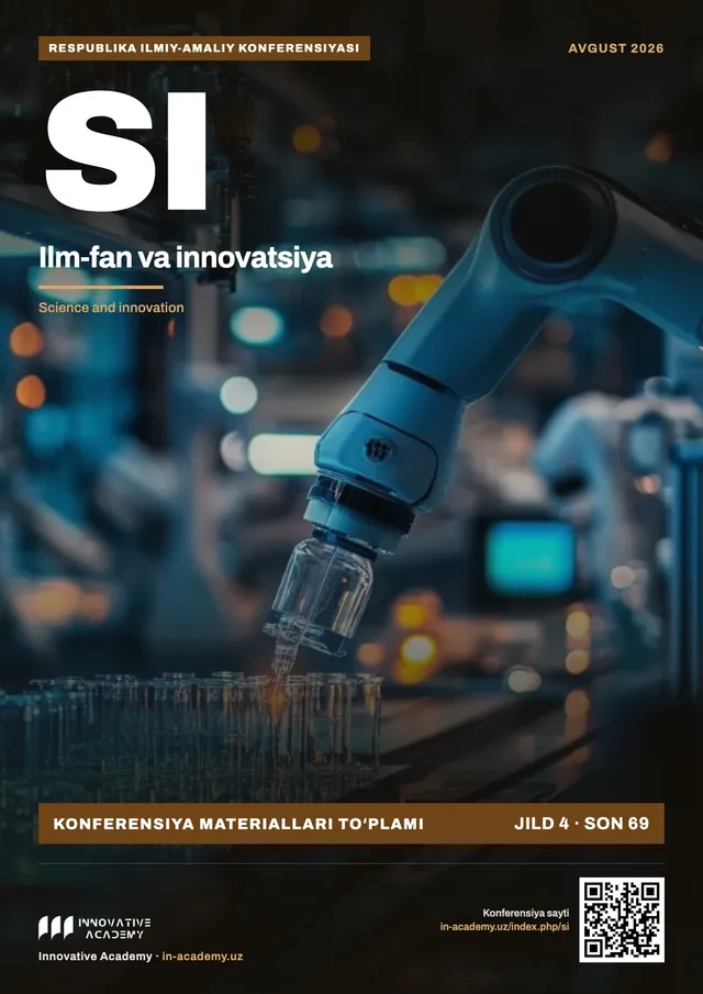 Ilm-fan va innovatsiya muqovasi